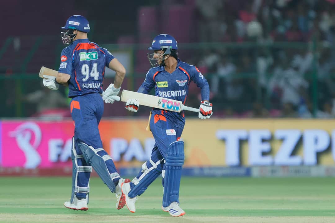 Badoni-Markram shared a 76-run stand together.