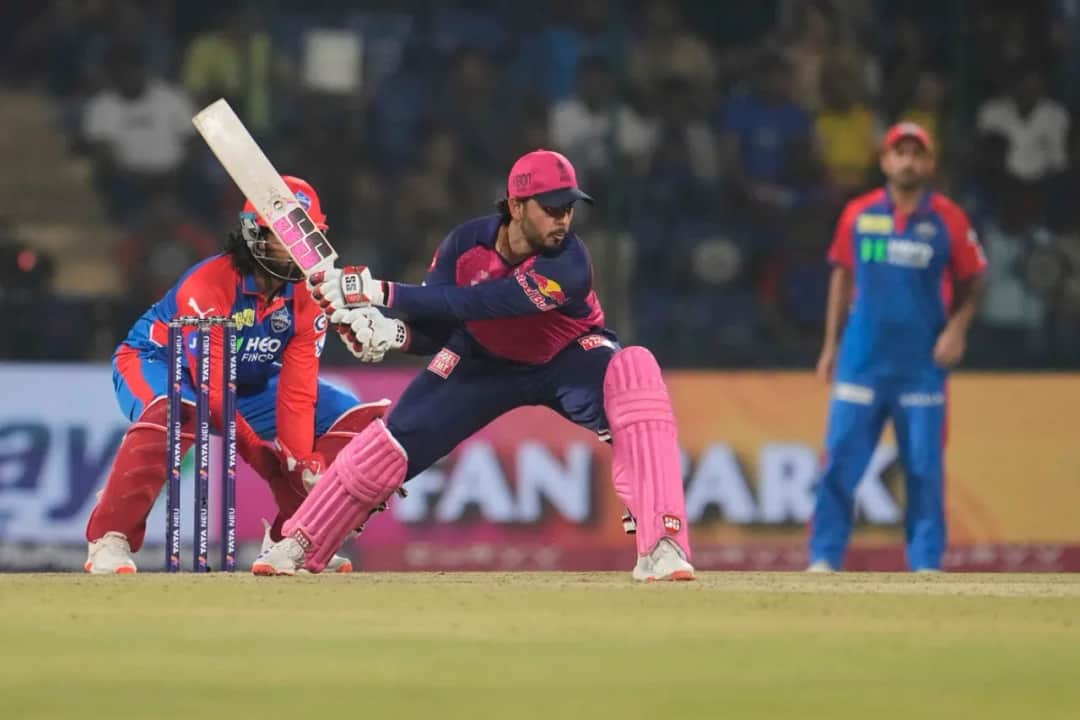 Nitish Rana DC vs RR