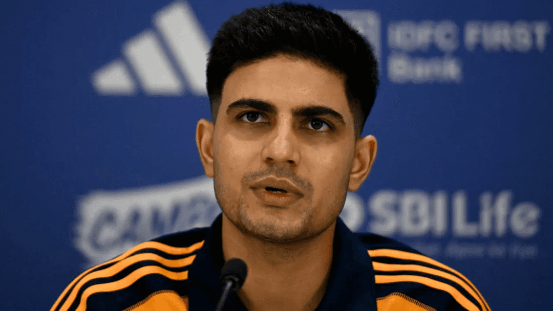 Shubman Gill faces the Press Ahead of England tour